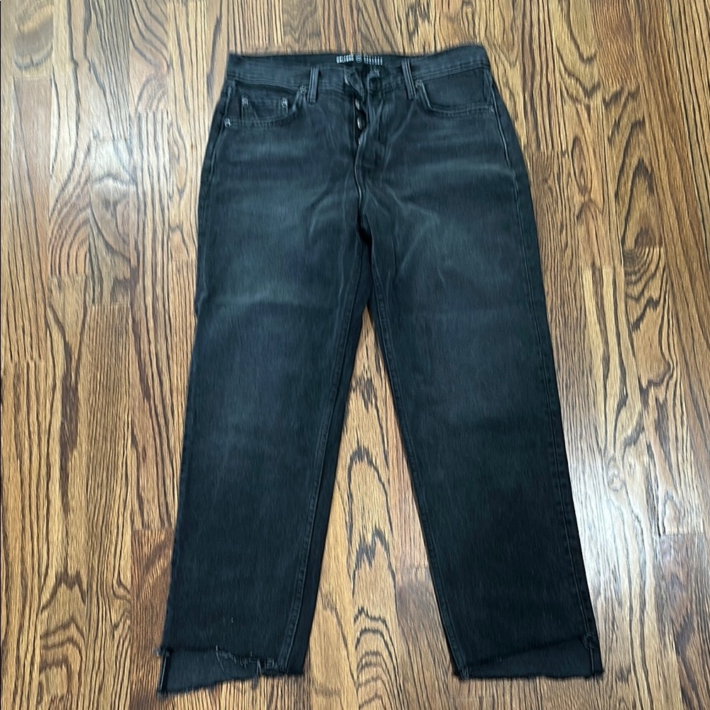 GRLFRND Charcoal Grey Jeans